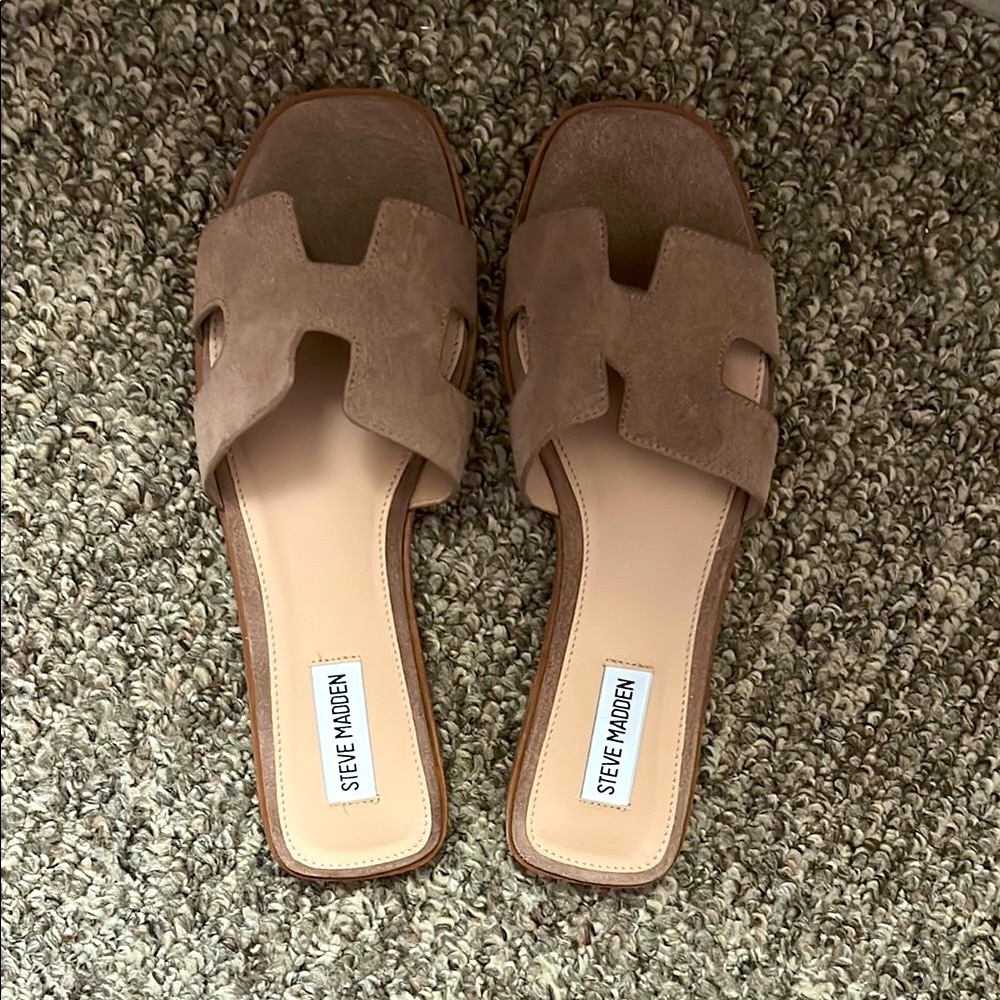 Steve Madden Suede Haydn Sandals